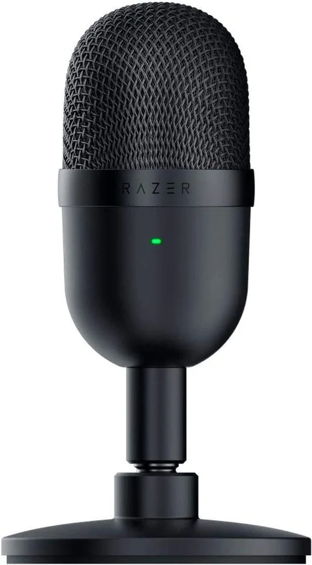 Seiren Mini USB Streaming Microphone: Precise Supercardioid Pickup Pattern - Professional Recording Quality - Ultra-Compact Build - Heavy-Duty Tilting Stand - Shock Resistant - Classic Black