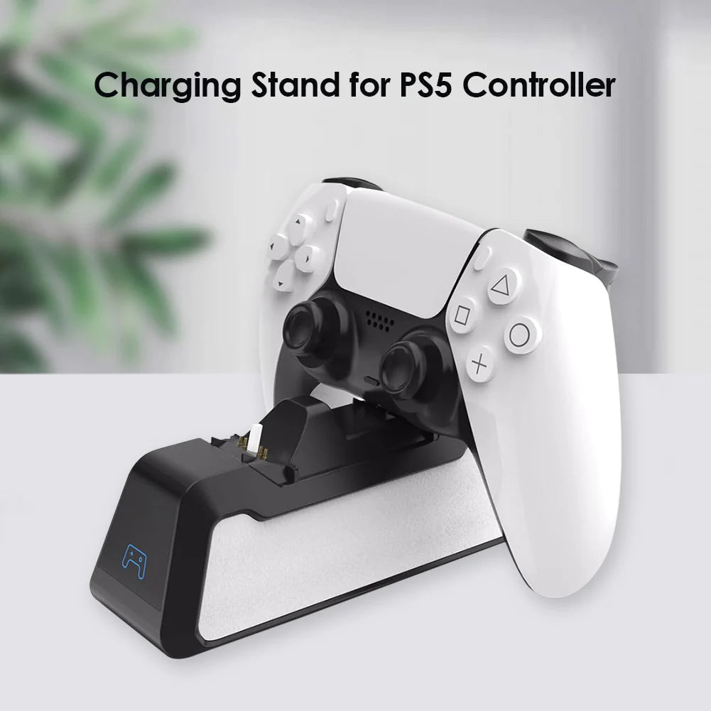 Dual Fast Charger Sony PS5 Wireless Controller USB 3.1 Dock Station by EP